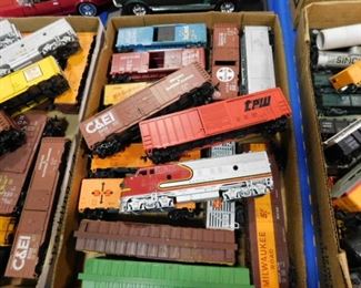 HO Scale train rolling stock