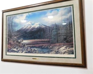 Terry Redlin signed print