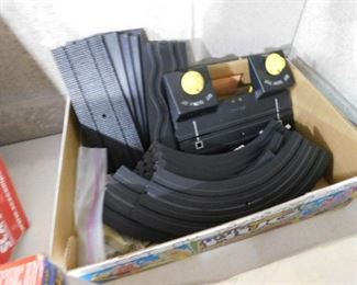 Slot car track vintage