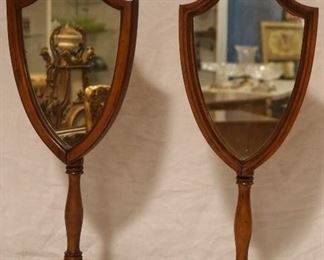 Matched pair buffet mirrors