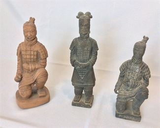 Figurines, 11" H.