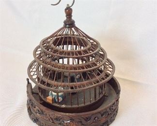 Bird Cage collapsed.