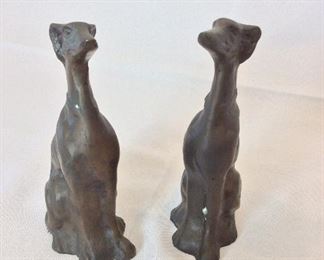 Dog Book Ends, 7" H.