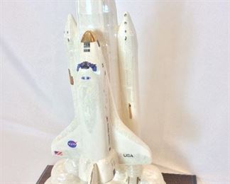 Ceramic NASA Space Shuttle.