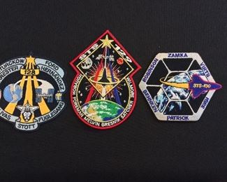 NASA Space Shuttle Mission Patches.