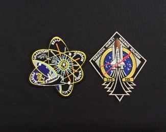 NASA Space Shuttle Mission Patches.