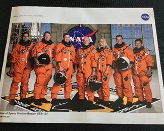 NASA Crew of Space Shuttle Mission STS-124.
