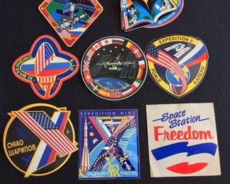 International Space Station Expedition Decals.