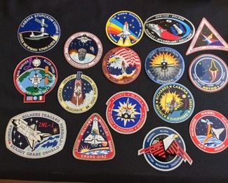 NASA Space Shuttle Mission Decals.