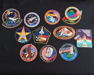 NASA Space Shuttle Mission Decals.