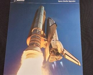 Boeing NASA Space Shuttle Cards.