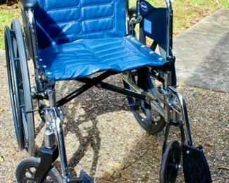 Like new wheel chair.  Excellent quality!
