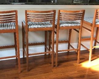 https://www.ebay.com/itm/114000975411 BG0017: 4 Mid Century Modern Style Bar Stools / Chairs $199 OBO Local Pickup  