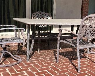 https://www.ebay.com/itm/114001122502  BG0045: Metal Outdoor Table and Chairs $149 OBO Local Pickup