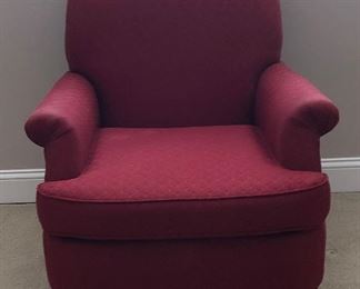 https://www.ebay.com/itm/123999333722  BG0058: Red Fabric Occasional Chair $35 OBO Local Pickup