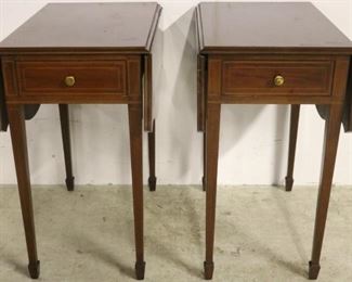 Pair Pembroke tables by Potthast