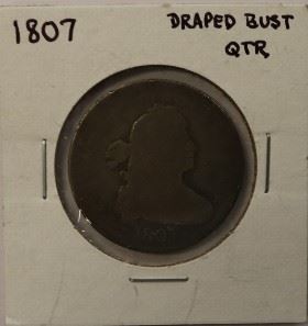 1807 Draped Bust quarter