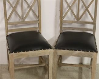Wooden Delhi Chairs Iron Butterfly