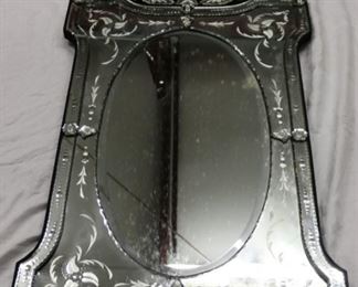 Topaz Venetian mirror