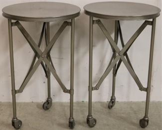Butler nickel metal tables