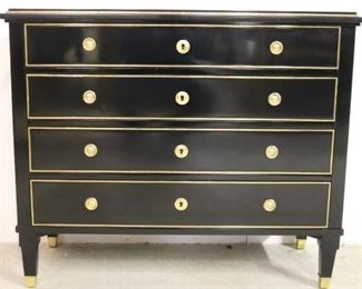 Modern History 19th Century Ebonized chest