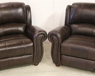 Leather Italia Howard chairs