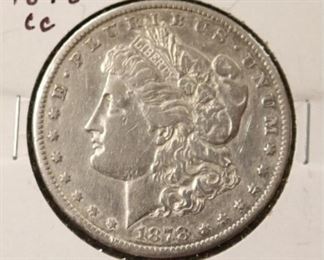 1878 Carson City silver dollar