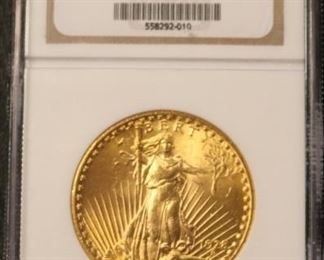 1928 MS63 $20 Saint Gaudens