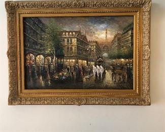 Beautiful large oil painting