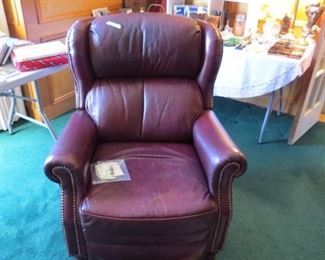 leather chair recliner
