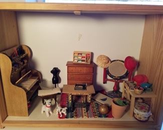 miniature sewing room