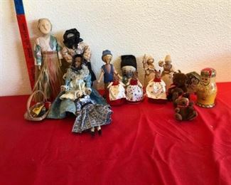 Rustic style dolls