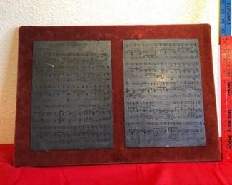 Engraving Plates