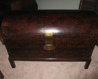 Trunk on stand