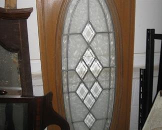 leaded glass panel