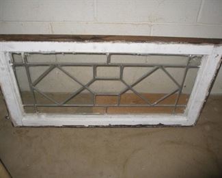 leaded glass panel