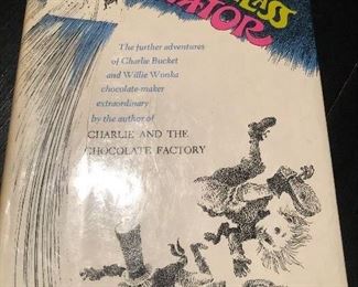 FIRST EDITION ROALD DAHL CHARLIE AND THE GREAT GLASS ELEVATOR 