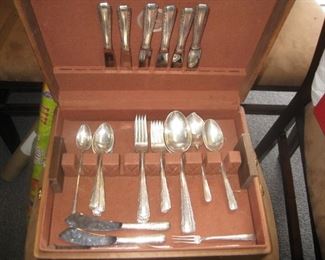 Towle sterling service for 6 "Candlelight" plus some serving pieces