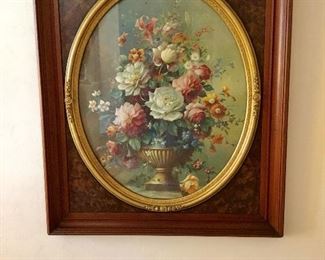Gorgeous large framed oil painting 