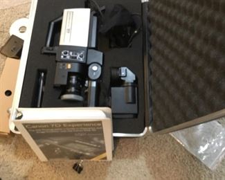 Movie camera circa 1980