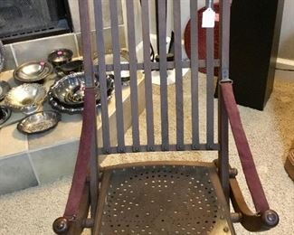 Unusual antique chair 