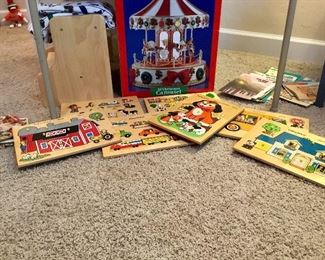 More vintage wood puzzles 