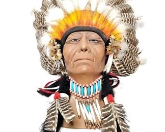 Native American 42: John Martin Headart