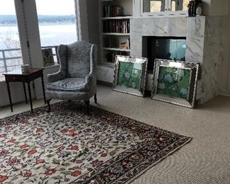 wonderful dhurrie rug 8'6" x 11'6" asking $280 