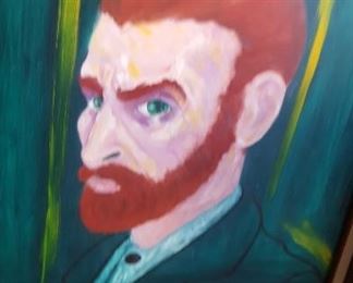 Van Gogh self portrait