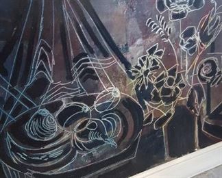 One of many original art pieces