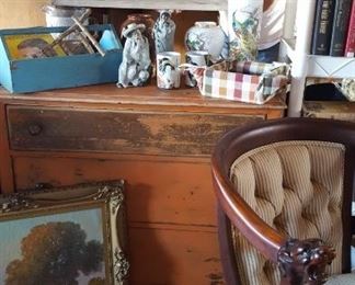 Antique three drawer chest