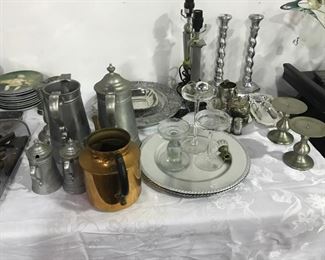 silverplate aluminum ware 