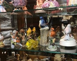 Lots of smalls or "TCHOTCHKES" from 1890's/1900's to 1980's & now... Ceramics and porcelain from a variety of collectable artists including Baum, Llardo & Murano!