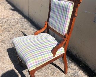 We have shelves filled with chairs! Different styles and from different decades...